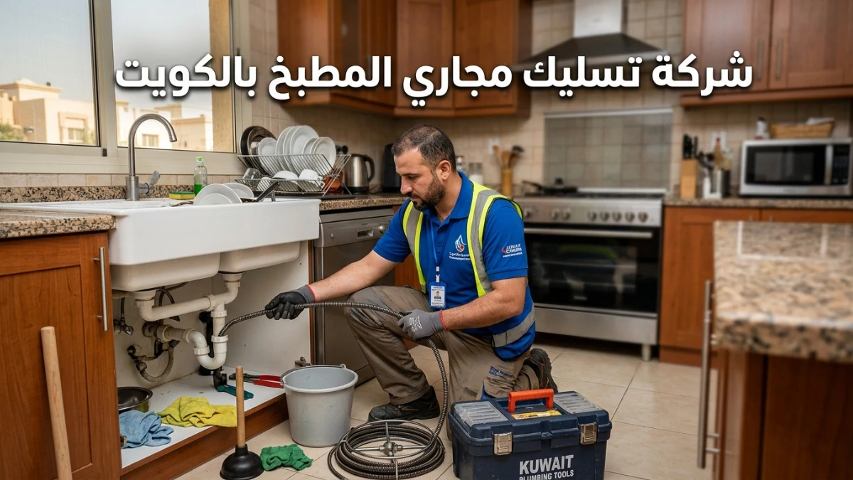 شركة تسليك مجاري المطبخ بالكويت