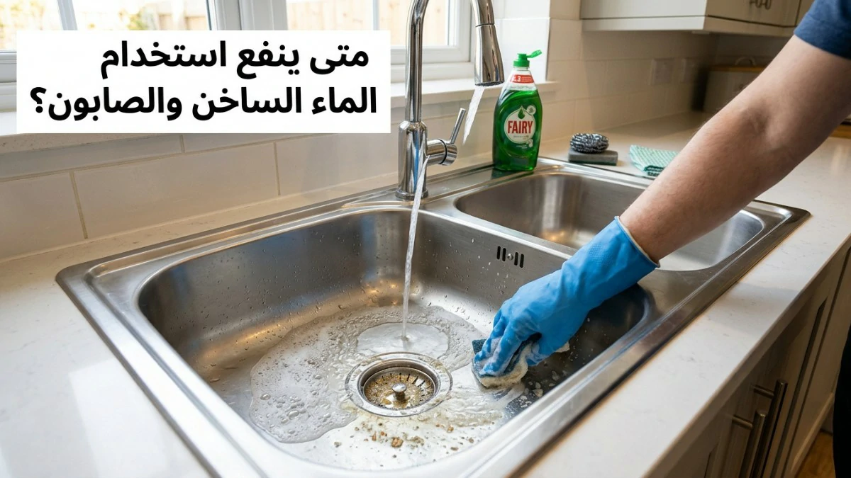 دليلك الشامل لاستخدام الماء الساخن والصابون